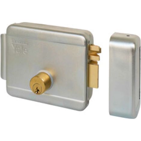 YALE 680 SERRATURA ELETTRICA CANCELLO 80 SX ZINC - 1 pezzo
