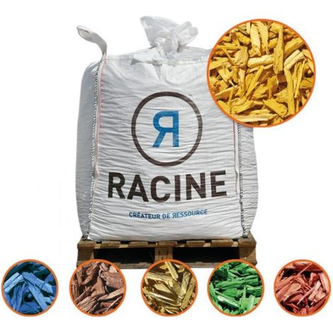 Paillis Color JAUNE 20/50mm Big bag de 1 m3 - PRO108 (1/3)