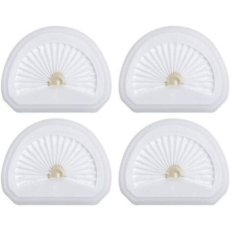 Lot de 4 filtres d'aspirateur à main compatibles avec Black et Decker VLPF10 Filtre de rechange et aspirateur à main Dustbuster HLVA315J HLVA320J00 N575266, remplace la pièce N600601 (1/5)