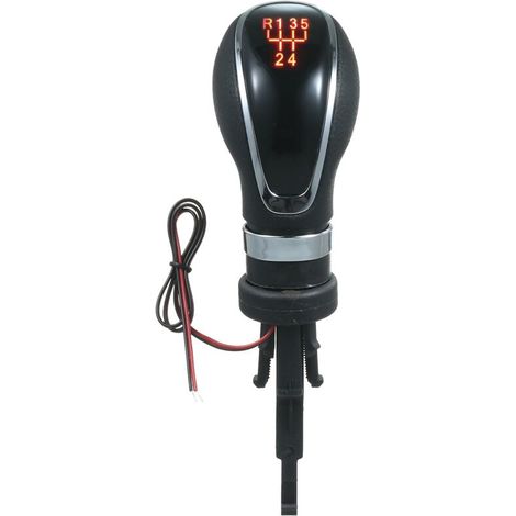 Pommeau de levier de vitesse manuel à 5 vitesses à LED pour voiture, compatible avec Opel Buick Excelle GT/XT Astra 55565904 (1/5)