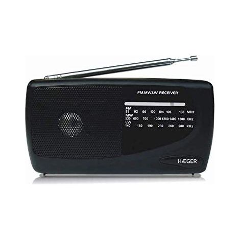HAEGER HANDY RÁDIO AM/FM/LW MULTI (1/3)