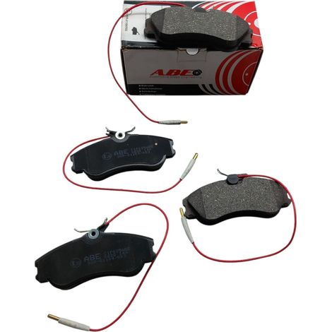 Kit 4 pastiglie freni per peugeot 306  partner