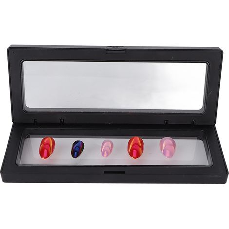 Boîte de Rangement Salon Ongles Professionnel Coffret à Bijoux Décoratif (1/5)