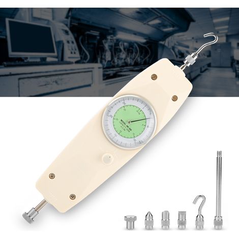 Dynamomètre analogique 300N pour mesure de force et traction, appareil de test mécanique avec indicateur à aiguille (1/5)