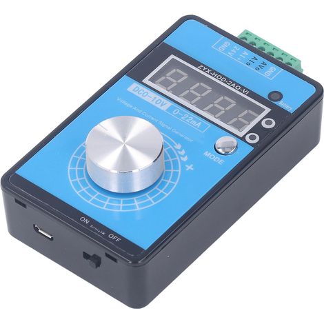 Générateur de Signal Analogique 0‑10V/0‑22mA, Alimentation 24V DC pour Test et Simulation (1/5)