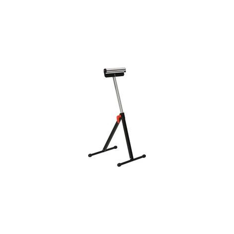 Klappbarer Werkstattwagen mit Rollen. Höhenverstellbare Stütze mit Rollen (68 bis 110 cm). Maximale Traglast: 90 kg. Schwarz. (1/5)