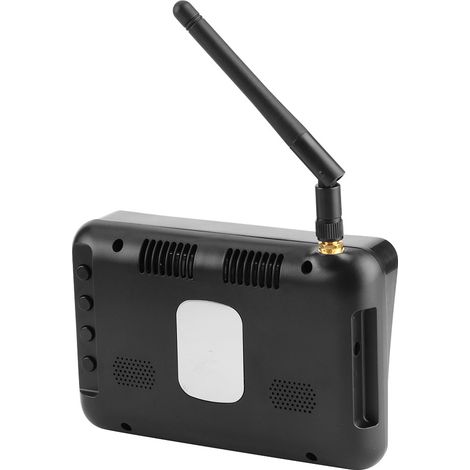 Caméra de recul sans fil WiFi de 4,3 pouces fixée sur la plaque d'immatriculation (1/4)