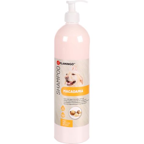 Shampoing 1L Macadamia pour chien - Flamingo (1/2)