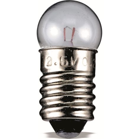 GOOBAY Taschenlampenbirne, 9592, G11 Kugel, E10, 12 V, 1.2 W