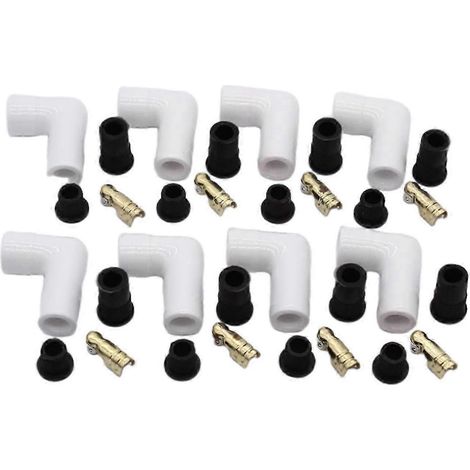 Compatible avec les pièces de rechange pour kit de capuchon de bougie d'allumage universel en céramique (1/5)
