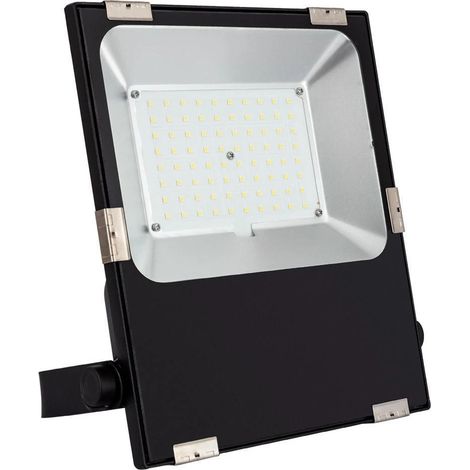 Projecteur LED 60W 120lm/W HE Slim PRO Optique 30º-60º-90º-120º IP65 Dimmable TRIAC  5700K 90º Blanc froid