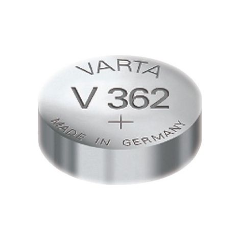 Pile bouton oxyde d'argent Varta 362 (1/5)