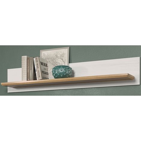 Étagère murale 1 planche bois de pin Aline L 146 cm