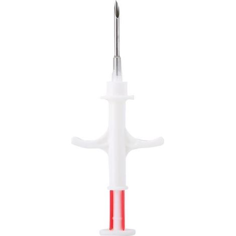 Puce pour animaux de compagnie 134.2K-125K FDX-B Puce Électronique RFID Transpondeur avec Seringue pour Animal 1. LV688