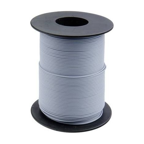 Donau Elektronik 125-S50-9 cable monoconductor gris 50 metros
