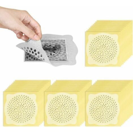 50 Pièces de Filtre éVier en Silicone, Filtre Protecteur de Drain pour Trous de Drainage, Attrape Cheveux Douche Protections (1/5)