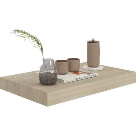 Étagère murale flottante Chêne 40x23x3,8 MDF (1/5)