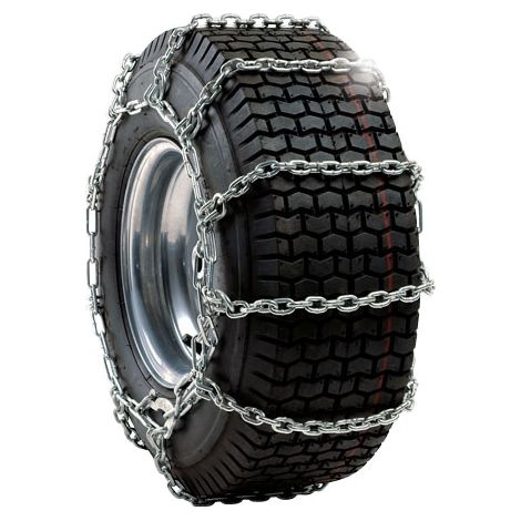 Coppia catene da neve RUD ruota pneumatico trattorino 4.10/3.50-4 11x4.00-5
