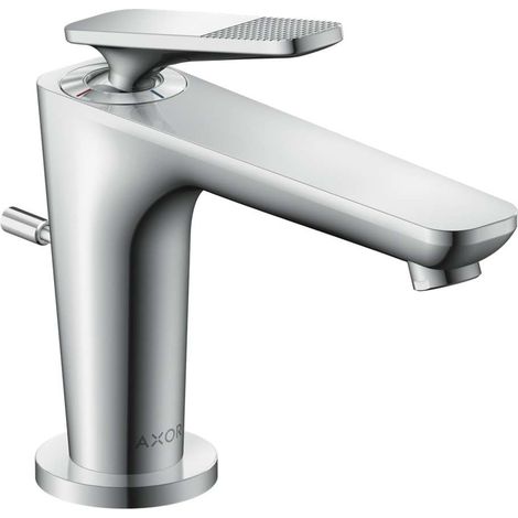 Axor Citterio C - Miscelatore da lavabo con sistema di scarico, EcoSmart, CoolStart, cromo 49011000 (1/2)