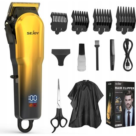 Haarschneider, Rasierer, Haarschneidegerät, professioneller Friseur-USB-Satz