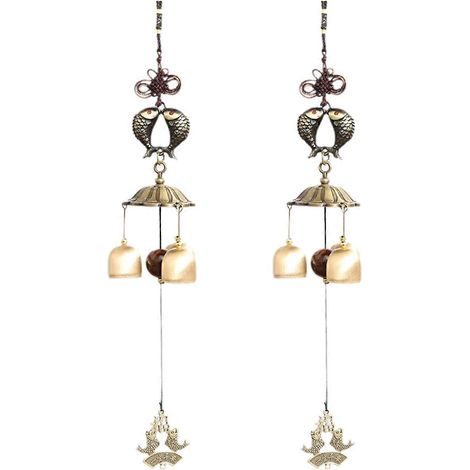 Pendentif carillon éolien en métal-- (1/5)
