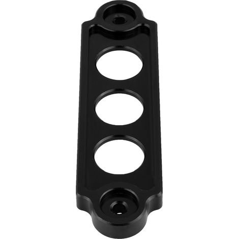 Batterie ancrage support de verrouillage anodisé noir pour Honda Civic CRX 1988-2000 (1/5)