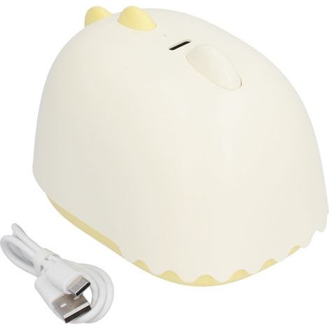 Aspirateur de bureau puissant, deux niveaux d'aspiration, recharge rapide, portable et compact en jaune (1/5)
