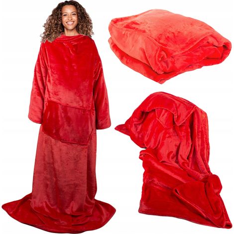 Coperta con maniche 150X200 rossa (40) GABB (1/5)