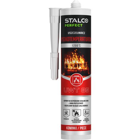 Sigillante Stalco CT per alte temperature 1200 °C 280 ml Perfect S-64785 (1/2)