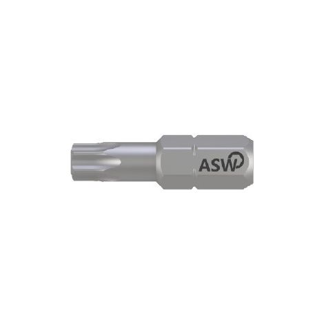 ASW -  PUNTAS TORX  CORTAS TX 05  x 25 mm.  PROFESIONAL