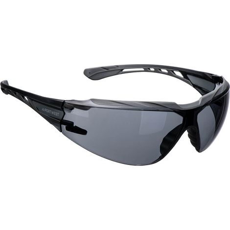 Gafas de seguridad protección frente a impactos Dynamic KN PORTWEST PS10  Gris humo