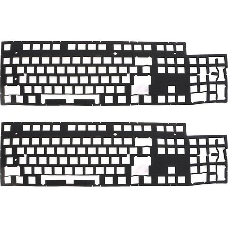 Lot de 2 tapis insonorisants en coton, coussinets souples pour interrupteurs et amortisseurs de son