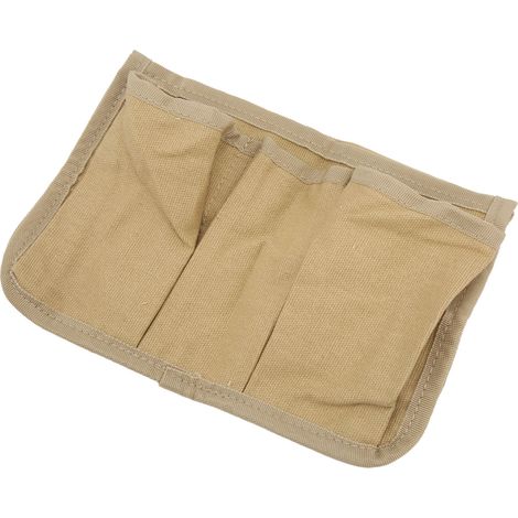 Tragbare, multifunktionale Aufbewahrungstasche für Campingstuhl-Armlehnen, ideal für Strand oder Outdoor-Aktivitäten (khaki). (1/5)