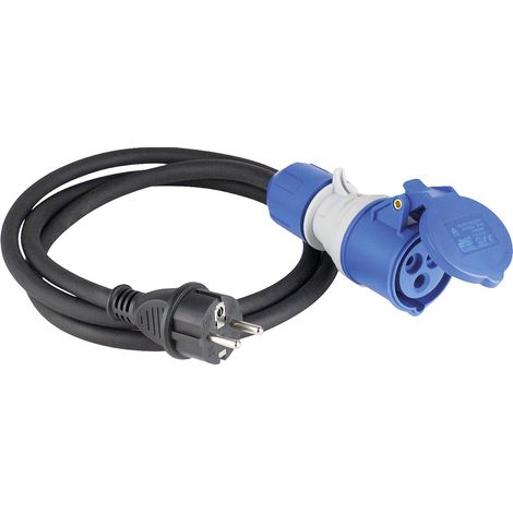 CEE Adapterleitung Französicher Standard Typ E 1,5m H07RN-F 3G2,5