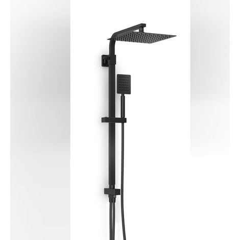 Doccia mix modello ZEUS nero opaco Metaform