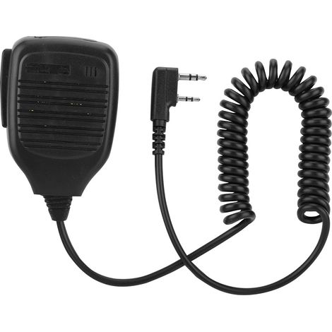 Microphone PTT 2 broches pour Kenwood Baofeng UV-5R Retevis H777 RT3 RT80 TYT Puxing BF-888S