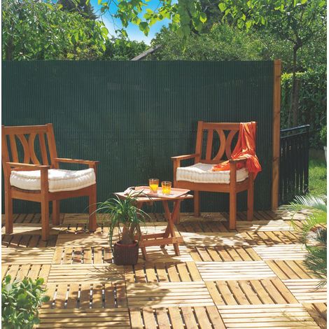 CAÑIZO OVAL PLASTICANE COLOR VERDE 1x3m NORTENE (1/4)