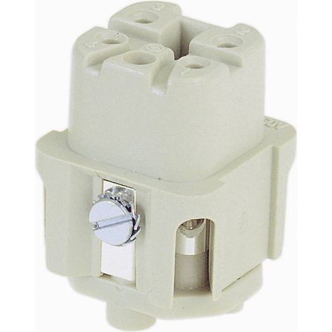 Harting 09 20 004 2711 Inserto femmina Han® A 4 + PE A vite 1 pz.