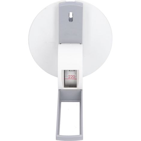 Mètre ruban compact ABS de 2,2 mètres à fixer au mur avec plaque murale (1/5)