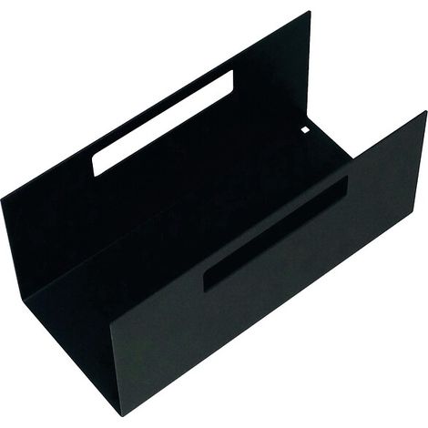 Séparateur U pour boîtes de rangement Lini Q - en acier noir graphite - KESSEBÖHMER