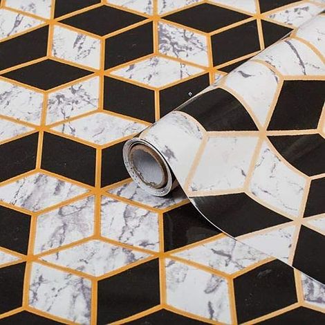 Marble Geo D-C-Fix Stationary Crafts Self Adhesive Film 1.5m X 67.5 cm Vinyl (1/4)