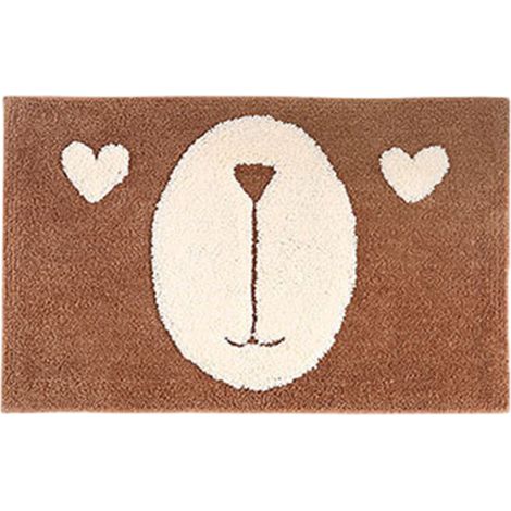 Tapis absorbant antidérapant à motif chat mignon pour chambre, salle de bain et toilettes (Style 2) (1/5)
