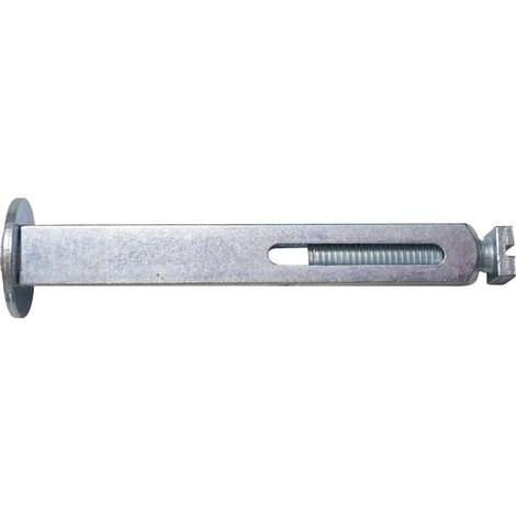 Türgriff-Wechselstift mit Schraubverbindung Vierkantstift Stahl verzinkt Länge 60mm, 8mm + Ausgleichhülse 8,5mm