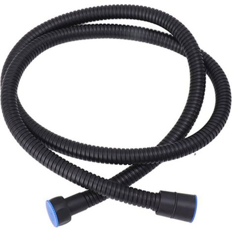 Tuyau de Douche Anti-Dflagrant Rsistant la Pression et la Chaleur Extra Long pour Salle de Bain Noir (1/4)