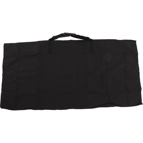 2-in-1 Gartensack, Laubmatte, Laubbehälter für den Außenbereich, schwarzer Aufbewahrungsbeutel (1/5)