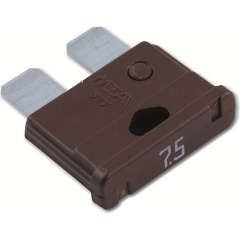 MTA KFZ-Flachsicherung 340.026, Standard, 7,5 A, braun