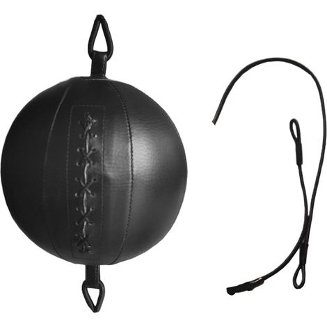 Ballon de Vitesse de Boxe, Ballon de Boxe à Double extrémité, Ballon de Frappe pour équipement d'entraînement, Ballon de réflexe de Boxe, améliore Le Temps de réaction, la Coordination œil-Main (1/5)