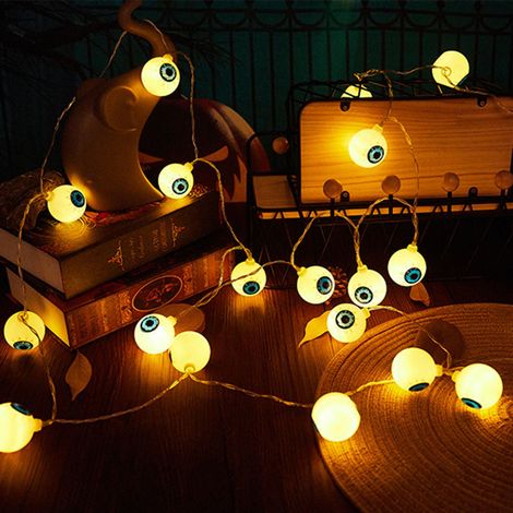 Guirlande Lumineuse Araignée - 40 LED - 6 m - Alimentation Sur Piles - Pour Décoration Intérieure Et Extérieure - 1 Pièce (1/5)