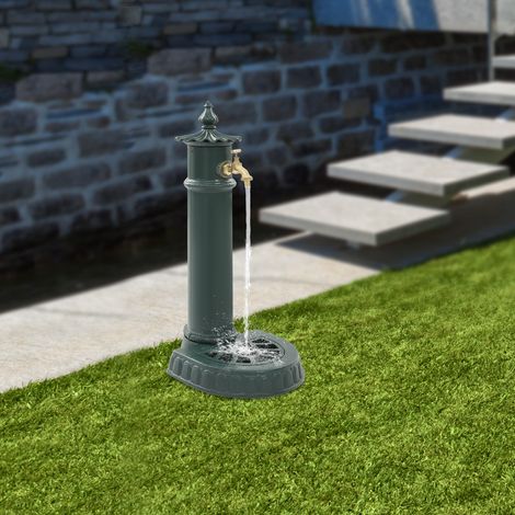 Retro Outdoor Water Column Faucet Freestanding Hydrant Water Tap Floor Mounted (1/5)