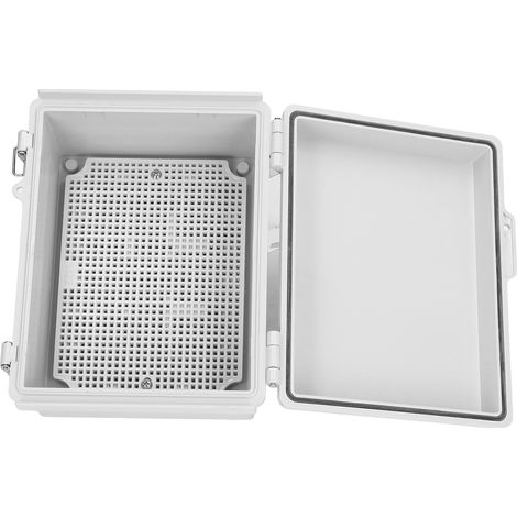 Coffret de raccordement ABS imperméable IP67, boîtier électrique DIY pour extérieur et intérieur, 220 x 170 x 110 mm (1/5)